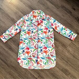 Jayes studio Luxe Sateen Sleep Shirt new